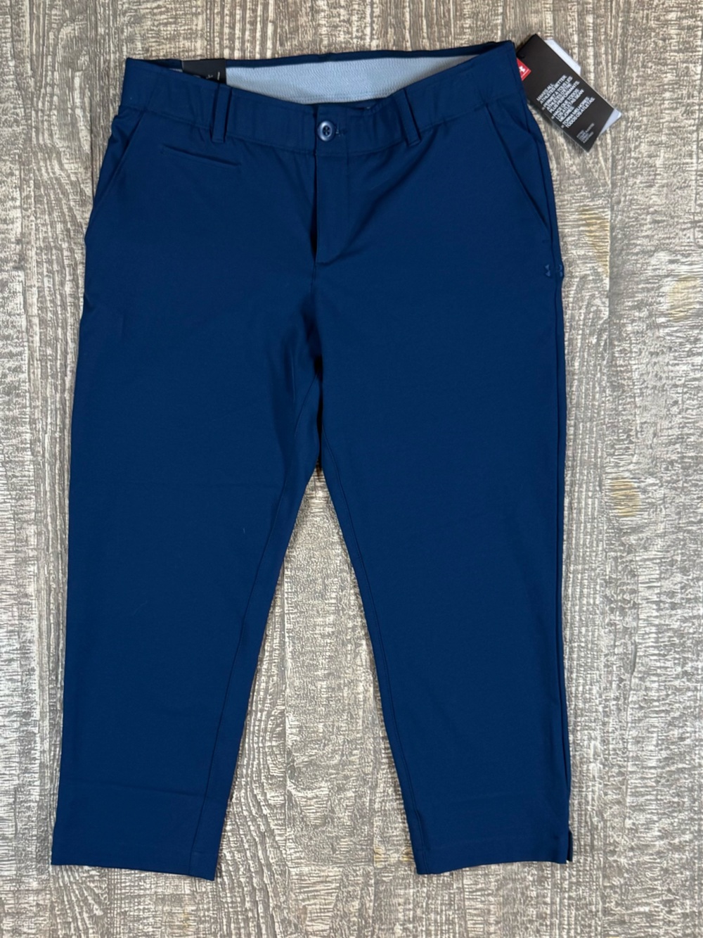 NWT Women’s Navy Stretch Performance Fitted Golf Pants - Under Armour